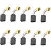 eMagTech 5 Paia Di Spazzole Di Carbone Compatibile con Makita HP1631 HP1631K GV5000 191998-3 CB85 CB57 CB64 5x8x11mm Pezzi Di Ricambio Per Utensili Elettrici