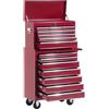 HOMCOM Carrello Porta Utensili con Cassettiera 61.5 x 33 x 113cm Rosso | Attrezzi, Attrezzatura