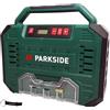 HEADNMORE® Parkside®, compressore da 12 V/230 V, con display digitale, 8 bar, PMK 150 + portachiavi