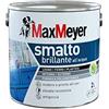 Maxmeyer Smalto All'Acqua Poliuretanico Brillante Bianco 2 L