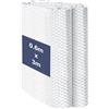 Storystore Pellicola Isolante Aluminizzata 60cm x 3m, Spessore 3mm, Pellicola Termoisolante Doppio Strato in Alluminio con Cuscinetto d'Aria per Riflettere il Calore su Radiatori, Tetti, Finestre
