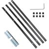 GIONAR 2 paia di connettori per binario di guida per Makita P-45777 sega circolare a immersione SP6000 198885-7, kit di collegamento per binario di guida Festool Bosch DeWALT