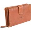 Gianni Conti Superior pelle Italiana 3 Sezioni Medio Marroncino Donna Borsetta 918086 - Marroncino, M