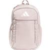 adidas Zaino unisex Excel, resistente, grande e atletico, per computer portatile, 7.0/Rosa sabbia/Bianco, One Size, Excel Zaino per uomo e donna - Borsa per computer portatile grande e resistente