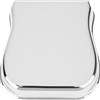 eMagTech Copertura Protettiva In Metallo Per Ponte Per Chitarra Elettrica Argentata Compatibile Con Fender Vintage Telecaster Chrome