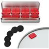 Generisch Evans EQ Pods - Cuscinetti ammortizzatori in gel per peli, per piscine + cuscinetti keepdrum Damper