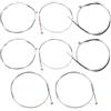 eMagTech 2 Set Di Corde Per Violino Set Completo (EADG) Corde Per Violino Con Estremità A Sfera Nichelate Per Violini 4/4 3/4 1/2 1/4 Lega Con Anima In Acciaio