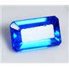 Certificato 4.00 CT Naturale Raro Brillante Blu Smeraldo Taglio Tanzanite Loose