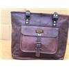 Fatto a mano 40.6cm Handmade Donna Vintage Lusso Pelle Borsa Shopping Spalla Borsa