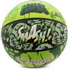 Hy-Pro Palloncini da basket Hulk con licenza ufficiale, misura 5, per interni ed esterni, con design Marvel e grafica Hulk, piccolo pallacanestro, materiale antiscivolo