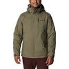 Columbia Element Blocker Interchange Jacket, Giacca Invernale 3 In 1 Uomo, Element Blocker 2 Interchange Jacket, Verde Scuro (Stone Green), M