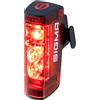 SIGMA Hiro 50, fanale posteriore a LED per bicicletta conforme al codice | Include funzione luce freno con luce freno di emergenza | Fino a 11 ore di durata della batteria