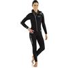 Cressi Diver Lady Wetsuit - Muta Monopezzo Neoprene Bifoderato 5 o 7 mm Donna
