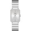Tissot SRV / orologio donna / quadrante rettangolare argentato / cassa e bracciale acciaio - T160.110.11.033.00