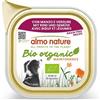Almo nature bio organic cane adult con manzo e verdure 100 gr