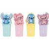 Grupo Erik Set Evidenziatori Pastello Stitch - 4 Mini Evidenziatori Stitch | Colore Assortiti con Topper 3D, Set Cancelleria Scuola, Disney di Lilo e Stitch Gadget