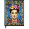 Paperblanks | Ritratto Colorato | Viva Frida | Diari a copertina rigida | Mini | Bianco | Chiusura con Fascia Elastica | 176 Pg | 85 GSM