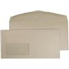 ÖKI Buste formato C6/5, 25 pezzi, 114 x 229 mm, 80 g, grigio