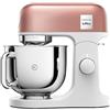 Kenwood kMix Editions KMX760API - Macchina da cucina, ciotola in acciaio inox da 5 l, sistema di sicurezza sicuro per uso sicuro, alloggiamento in metallo, 1000 Watt, include 3 pezzi di pasticceria e