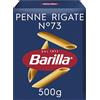 Barilla Pasta Penne Rigate N.73, Pasta Corta di Semola di Grano Duro, 500g | I Classici, Tempo di Cottura 11 Minuti