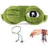 YouU Maschere per Gli Occhi / Occhialini da Sonno, Maschera per Gli Occhi, Regolabili Tasche Interne per le Amiche, Uomini, Donne, Famiglie e Bambini