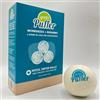 Green Puffer MORBIDEZZA+RISPARMIO Set di 6 Palline per Asciugatrice - 100% Lana Biologica della Nuova Zelanda - Palline per Asciugatrice in Lana per un Bucato Morbido e Tempi di Asciugatura Ridotti