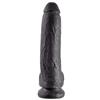 Pipedream King Cock 22.9 cm Dildo Nero con Bolas