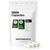 Youth & Earth Integratore NAD+, 250 mg, 60 Capsule Vegane | Supporto alla vitalità cellulare, Energia e metabolismo, Formula vegetale, Senza glutine né zucchero, Una capsula al giorno