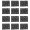 eMagTech 12 Filtri in Schiuma Sostituiti 38x30x10mm Compatibili con Eversweet 3 PRO Eversweet Solo 2 Eversweet Solo SE Pompa Wireless Fontana per Animali Domestici