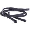 Equipride Redini in pelle con super grip antiscivolo per briglia impugnatura in gomma super flessibile (nero, pony)
