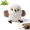 Auveach Uccellino Volante per Gatti 2026 Flappy Bird Cat Toy 3 Modalità USB Ricaricabile Giocattolo Cinguettante Interattivo con Erba Gatta Giochi per Gatti in Casa (Non Vola, Bianco)