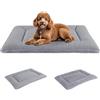 BVAGSS Cuscino per Cane Reversibile, Materassino per Cani Lavabile, Tappetino Letto Lavabile per Animali Domestici Adatto XH080 (60x45cm,Grigio)