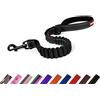 EzyDog Zero Shock Leash 25, Nero