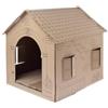 Ferribiella Tiragraffi Casetta in Cartone per Gatti, Marrone, 41x36x36 cm, con Catnip