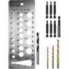 Generic Guida del foro di perforazione: 1,5-12 mm, tabella di misurazione metrica | Accurato controllo perforazione industria domestica garage officina costruzione meccanica tecnici all'aperto