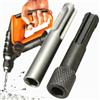 HOHOVYVY Set di 2 adattatori esagonali da SDS Plus a 1/4, cambio rapido, convertitore per trapano a percussione e avvitatore, porta punte in acciaio al cromo vanadio per spazi ristretti