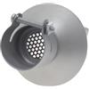 KiraKira Ugello quadrato ad aria calda per stazione di rilavorazione BGA 30 x 30 mm in acciaio inox per punta di saldatura smd (30 x 30 mm)