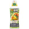 COMPO BIO Concime Liquido Per Agrumi e Piante Mediterranee, 1L | Speciale concime liquido con potassio e ferro per fioriture e fruttificazioni intense, Consentito in agricoltura biologica