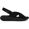 Geox D Spherica Ec5 D, Sandali Sportivi Donna, Nero, 36 EU
