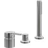 Villeroy & Boch Skyla rubinetto bordo vasca, miscelatore monocomando, 2 uscite, TVS11600500061, Skyla cromo [Rubinetteria Bagno > Rubinetteria Vasca]