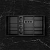 neoro n50 StyleBox set per hairstyling e igiene orale per mobile a partire da La: 80 cm (scomparto estraibile alto), BN080.Set1, n50 nero opaco/rovere nero [Mobili da Bagno > Accessori per Mobili da Bagno]