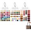 Generico Set Carte Palette Colori Campioni Personali Completi per 12 Stagioni | Colore Abbigliamento e Trucco per Pianificare Trucco e Guardaroba Autunno Inverno