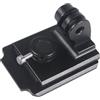 Generic Staffa di fissaggio per casco con adattatore dado a vite per installazione di action camera, leggera resistenza agli agenti atmosferici, supporto per casco