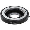 JLWIN Minolta MD/MC a NIK0N F AI Mount Adattatore per fotocamera con vetro | Adatto per D850, D810, D750, D7500, D7200, D7100, D7000, D5600, D90