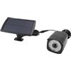 LICAEVEY Sensore di Movimento Leggero per Telecamera di Sicurezza Fittizia Solare IP65 Batteria da 2200 MAh Resistente all'acqua per Cortile Esterno