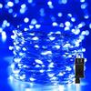 Erwawee Luci di Natale 20M 200 LED, Catena Luminosa Filo di Rame Blu Impermeabile Luci Albero di Natale da Esterno Interno Natalizie Decorazioni per Halloween,Festa,Casa, Nozze,Giardino,Matrimonio,Balcone