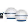 OLIGHT Sphere C 2 Pezzi Luce Notturna LED USB-C con App | 75 Lumen, Fino a 40 Ore di Autonomia, 20 Opzioni di Illuminazione, Cambio Colore, Decorazione, Camera da Letto