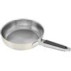 ZWILLING Pure - Padella in acciaio INOX, 24 cm, colore: avorio