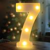 Fancysky Lettere LED da 22 cm, Lettere Luminose Led, Adatte per Proposte di Matrimonio, Festival, Feste e altri Eventi per Creare un'atmosfera Romantica e Accogliente (7)