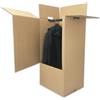 Imballaggi Point IMBALLAGGI.POINT 1 pezzo SCATOLE ARMADIO per ABITI TRASLOCHI 60X50X110cm DOPPIA ONDA TRASPORTO CAPI APPESI VESTITI IMBALLAGGI - Set da 5